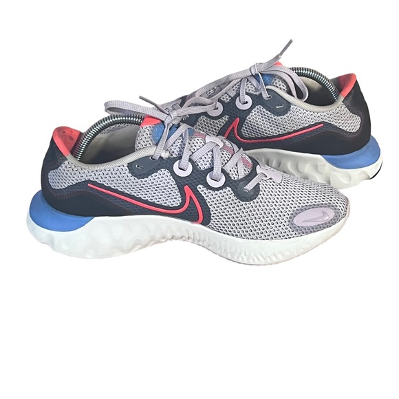 Nike Women’s RENEW RUN Running Shoes Violet/Frost/Black Size 10 CK6360-001 - Picture 4 of 12